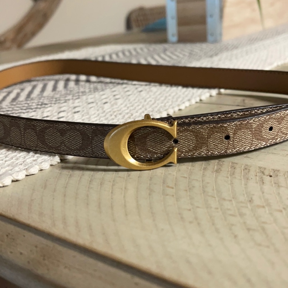 Coach belt